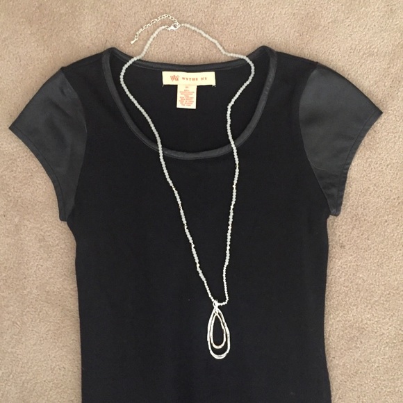 Wythe Ny EUC Little Black Dress shift mini - Picture 7 of 7